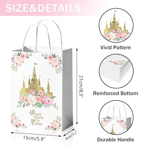 Fairytale Princess Party Paper Bags for Girls Birthday Decoration — view 3