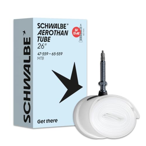 Schwalbe Aerothan - Tubo flessibile per bicicletta Urban, MTB, Race e Touring Biciclette - Tubo flessibile per bicicletta in TPU - Made in Germany