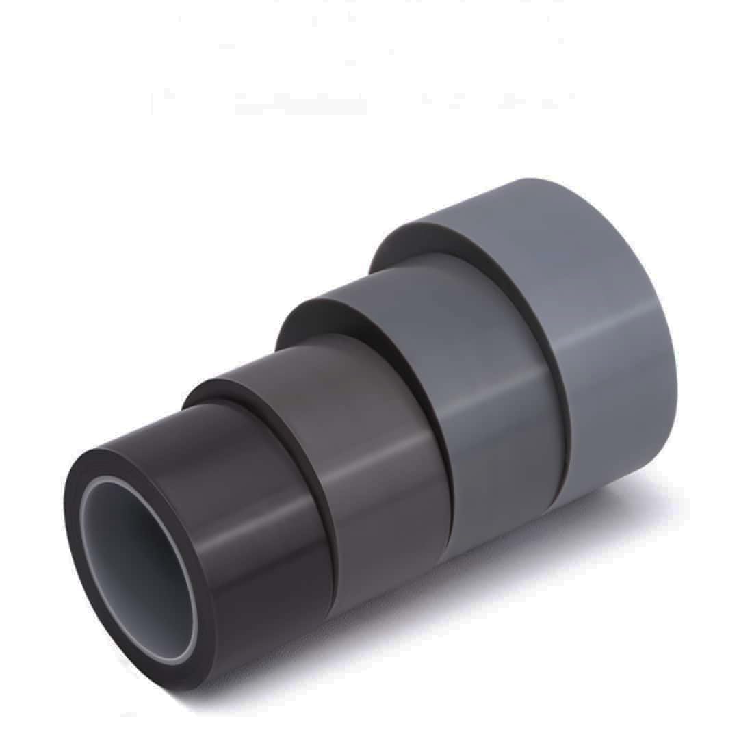 Cinta para altas temperaturas, Cinta de película PTFE 0,09-0,25 mm espesor 10-100 ancho 10000 longitud 1 unidad(0.18mmx35x10000mm)