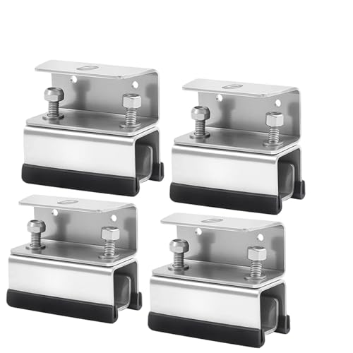 STEEIRO Van Roof Rack Mount Kit, Lot de 4 supports de toit, supports de barres de toit en acier inoxydable 304 compatibles avec Pro-Master, Box-er, Jump-er,...