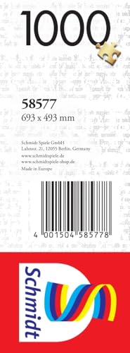 Schmidt Spiele 58577 Thomas Kinkade, Wizarding World, Harry Potter, Hogwarts Castle, 1000 Teile Puzzle