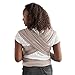 Moby Baby Wrap Carrier Element for Newborns to Toddlers (8-33lbs), Infant Sling Carrier, Ultra Lightweight & Hands Free Design, Adjustable for All Body Types (Taupe)