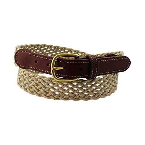 Leather Man Ltd Linen Braid Belt (34) Cover
