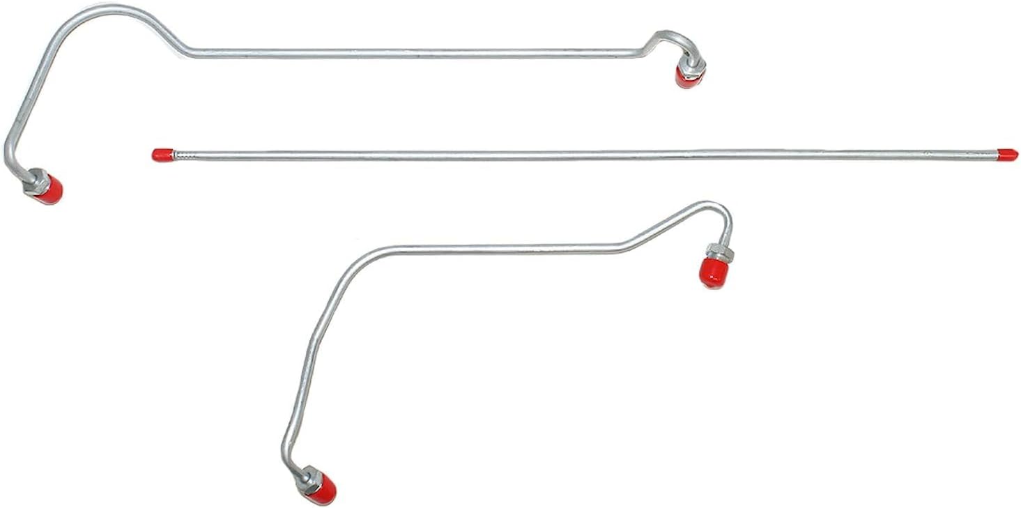 JEGS Power Steering Rack Line Kit 1980-2004 Ford Mustang [Stainless]