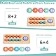 Prmape Montessori Mathe Spielzeug, Montessori Multiplikationsbrett, Holz Mathe Spielzeug Zählen Lernen für Kinder, Rechnen Lernen für Kleinkinder und Kinder