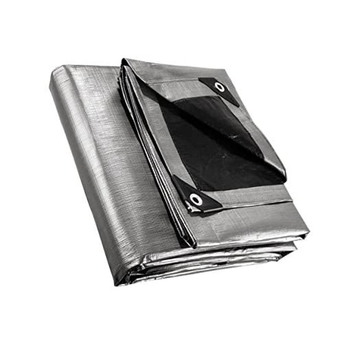 POPETPOP 1 Pc Waterproof Pe Tarpaulin Thick Outdoor Canopy Sun Protection Plant Cover Water Resistant for Camping Shelter