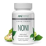American Nutriceuticals – Noni – 60 Capsules – Powerful Adaptogen for Balanced Energy – 100% Whole Fruit Powder