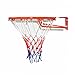 Professional Heavy Duty Basketball Net Replacement 12 Loops for All Weather Outdoor - 2 Pcs White Red Blue, Suitable for Standard Office Size Rim