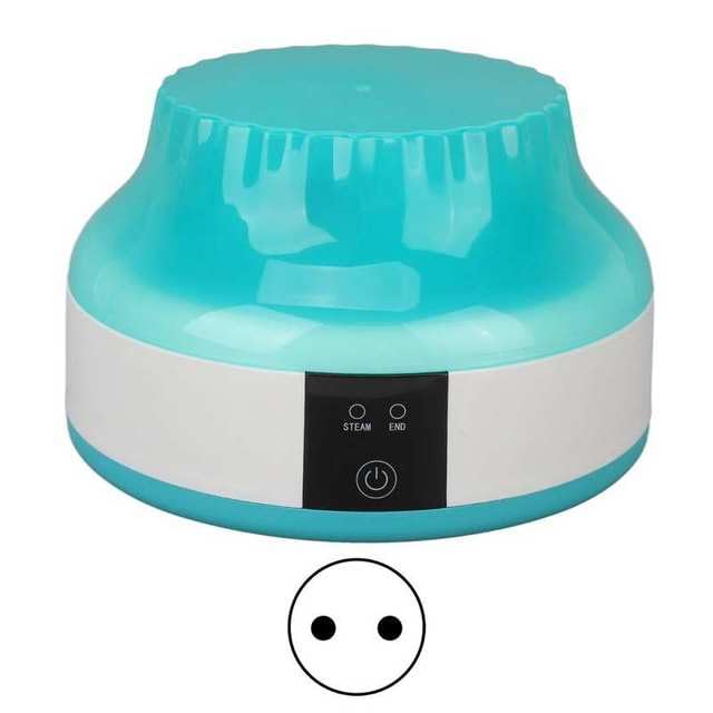 Nail Gel Removers Machine Electric Silicone Heating Nail Steam Polish Removers for Manicure Nail Polish Cleaning Device 100‑245V - (Color: EU Plug)