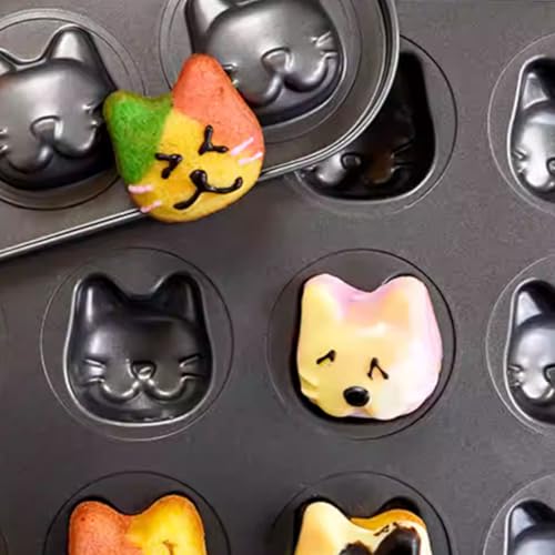 Moules de cuisson motifs animaux pour gouter d'enfants reussi - 6