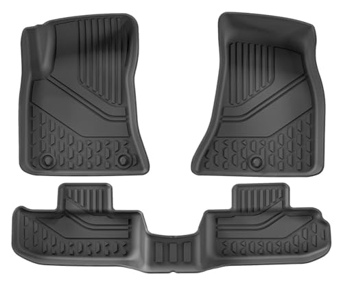 Tapis de sol TPE haut de gamme Dodge Challenger RWD 2011-2023 doublure coffre ajustement 3D
