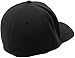 Joe's USA Premium Flex Fit Hat - High Performance Cool & Dry Baseball Caps in 7 Colors Black