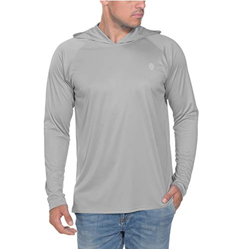 Fishing Shirts for Men Long Sleeve - Sun Protection SPF 50+ UV Tshirt Hoodies3