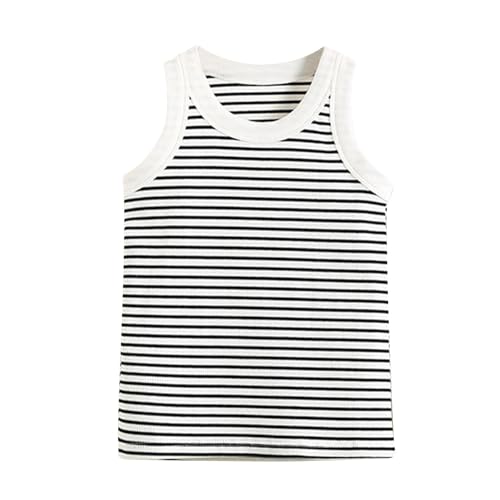 Cotton Tank Tops for Girls Boys Fashion Toddler Kids Comfort Soft Summer Sleeveless T-Shirt Breathable Comfort Tees
