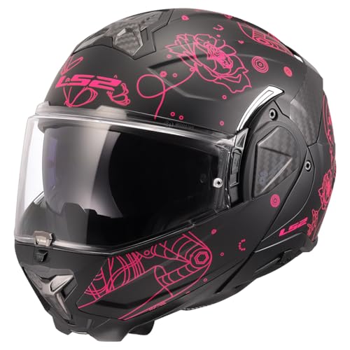 Image of LS2 Helmets Advant II Modular Motorcycle Helmet W /SunShield (Gloss Jeans Gray - X-Small)