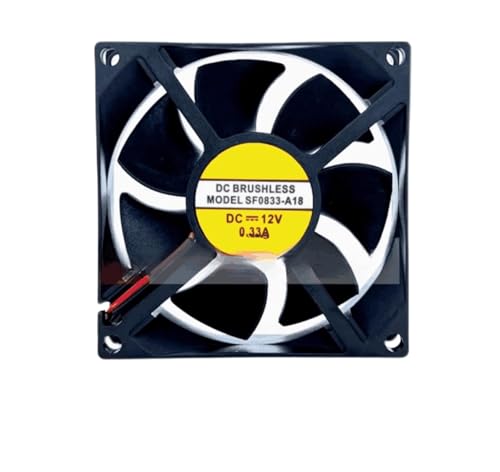Ventilateur 8025 12V SF0833-A18 à fort flux d'air pour dissiper la chaleur