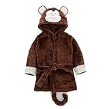 ❤Le peignoir à capuche est une caractéristique très confortable conçue pour garder bébé aussi chaud que possible et sécher les cheveux vaporeux de bébé doucement et rapidement.