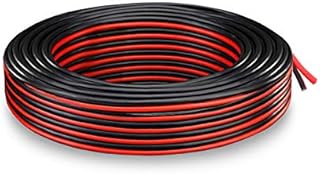 18 Gauge Wire 70ft, 18 Awg Stranded Wire, Red and Black 2 Conductors Electrical Wire Hookup Wire, LED Strips Extension Wire for Automotive and Boat Wiring by Brightfour