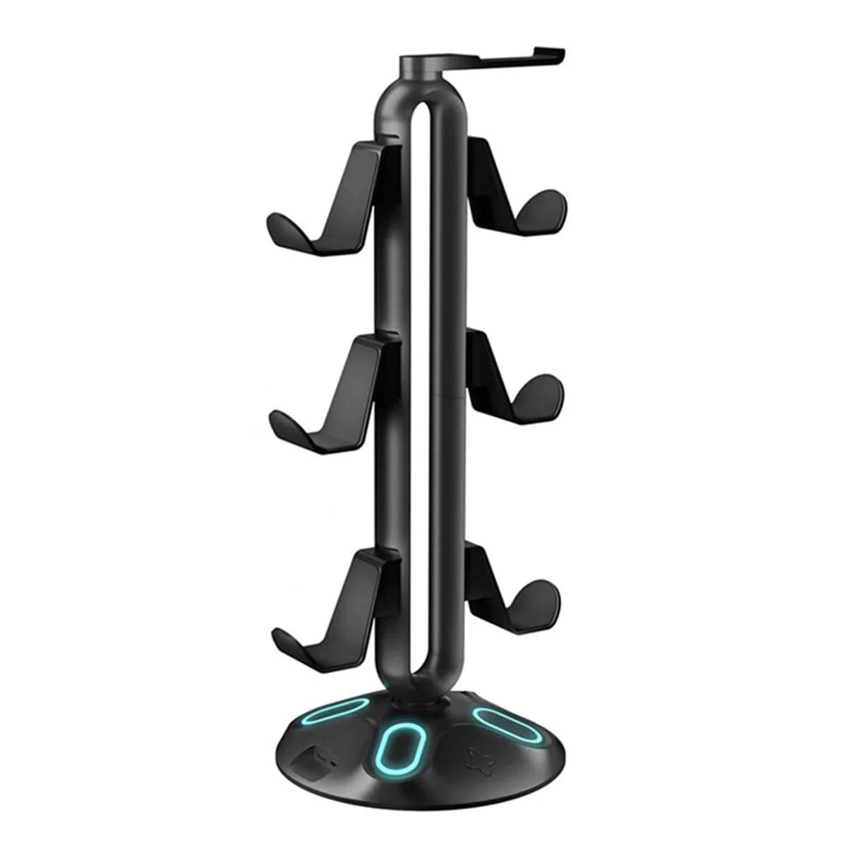 TrueCart RGB Gaming Headset & Controller Stand with Dual USB Charging Ports â€“ Organize Your Gaming Setup & Charge Devices Simultaneously-image-27