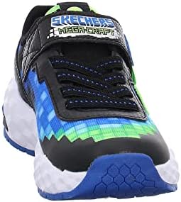 Skechers Kids Boy's Mega-Craft 2.0 Sneaker, Black/Blue/Lime, 4 Big Kid | Image 3
