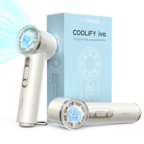 【2025新登場・COOLiFY iva】TORRAS ハンディファン 冷却プレート 手持ち扇風機...
