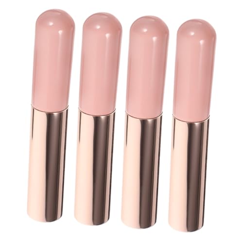 HAPINARY Multi-function 4pcs Lip Brush Set Lipstick Lip Gloss Concealer Applicator Portable Cover for Women