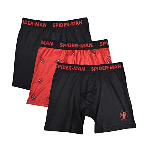 Spiderman Men's 3-Pack Comfort Boxer Brief