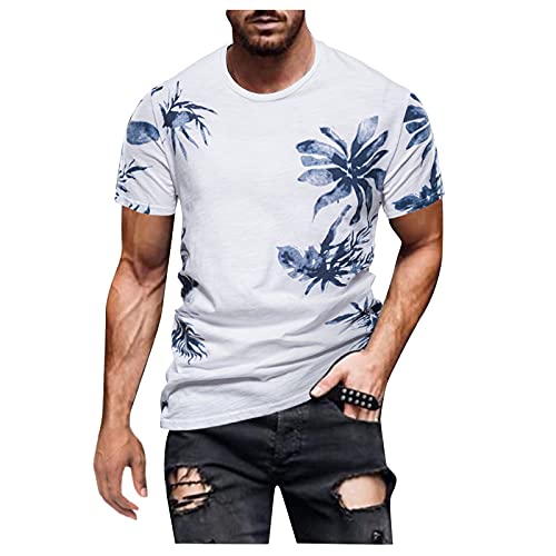 T-shirt homme en coton vintage décontracté idéal pour vos sorties estivales
