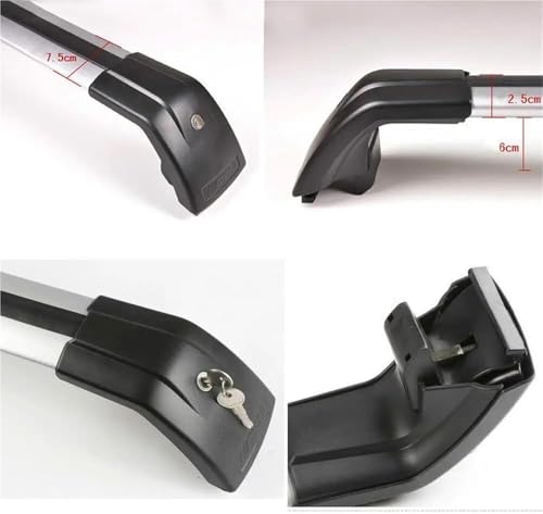 Barras transversales para techo de Subaru Forester 2025 portaequipajes de aluminio 5