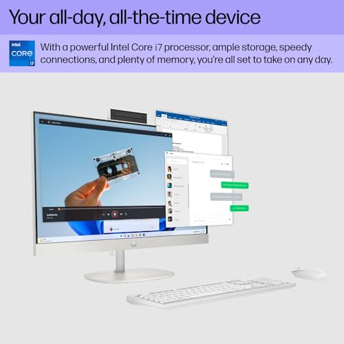 Hp Newest 23.8 Inch I7 All-In-One Desktop thumb #2