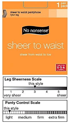 Image of no nonsense Women's Sheer To Waist Pantyhose: Flawless Elegance and Comfort