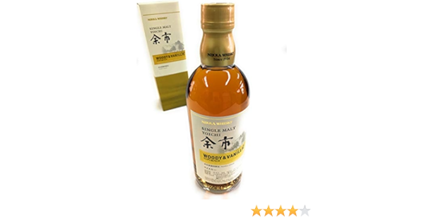 Amazon.co.jp: ニッカ シングルモルト余市 ウッディ&バニラ Nikka