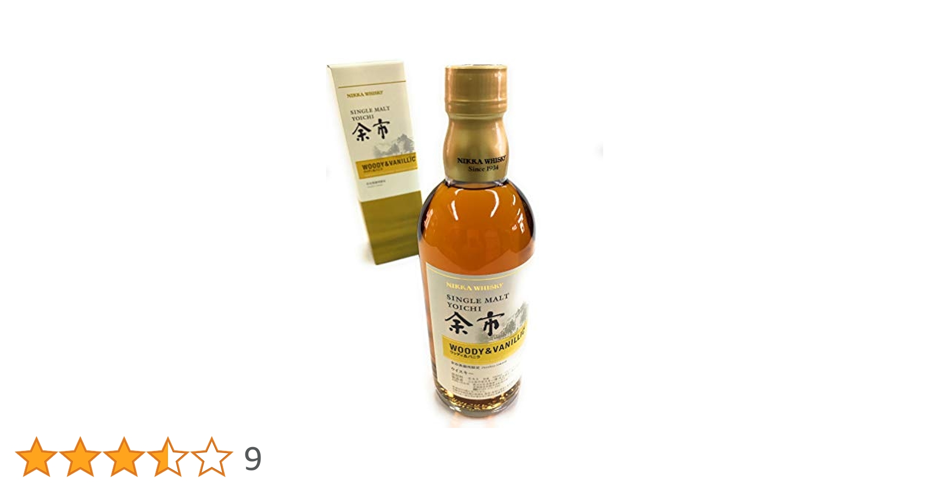 Amazon.co.jp: ニッカ シングルモルト余市 ウッディ＆バニラ
