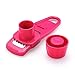 Produktbild Badry Multifunktionales Ingwer Knoblauch Mini Cutter Küche Kreatives Werkzeug - Rot