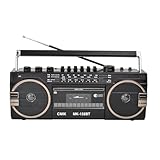 ★ Funzione Bass Boost per un suono potente che farà rimbalzare i doppi misuratori VU.