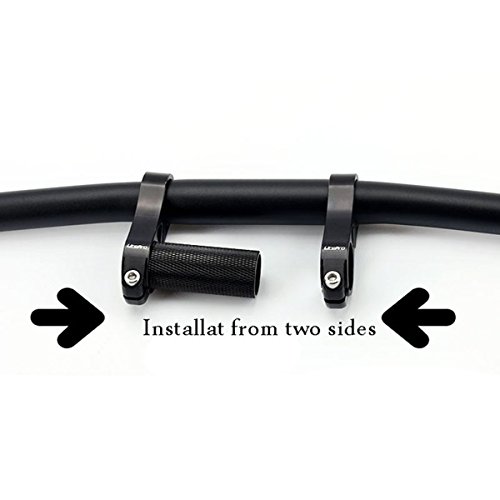 Senqi Adjustable Double Stem Folding Bike Stem Bmx Stem Riser Bicyle Handlebar Stem Bsb036(Silver) #TOP3