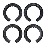 4 Pcs Upgraded DA99-04158A Hinge Shim Refrigerator Door Height Adjustment Kits, Replacement Parts for Samsung 3282540, DA60-00314C, PS6448337 AP5668209,4 Different Thickness