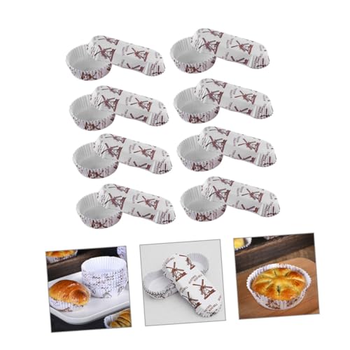 Wrappers pour muffins haute température papier résistant gâteau - 8