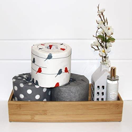 Amazon.com: Decorative Toilet Paper Covers, 9 Paper Wraps, 3 of Each of ...