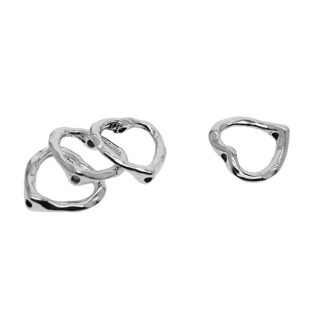 STYLEHEAVEN Wholesale 100 Pieces Hollow Heart Beads Charms Pendants DIY for Jewelry Making and Crafting |Crafts | Beads & Jewelry Making | Beads-picture-44
