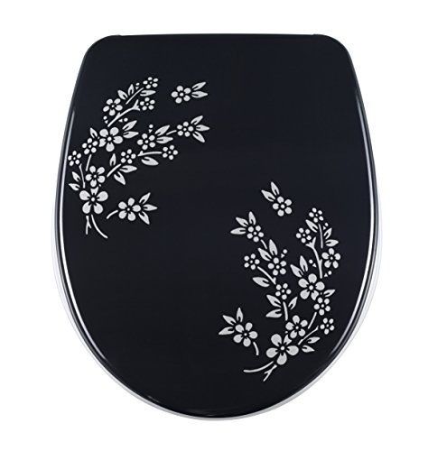 Preisvergleich Produktbild DIAQUA 31171210 WC-Sitz, Schwarz