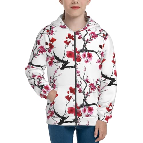 Christmas Deer Kid Hoodies Boys Zip Up Sweatshirts Girls Pullover with Pocket3