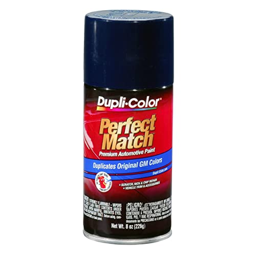 Image of Dupli-Color EBGM05417-6 PK Perfect Match Automotive Spray Paint - General Motors Dark Blue, 29 WA7349, 42 - 8 oz. Aerosol Can, 6-Pack