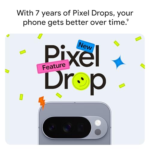 Google Pixel 10 Pro - Unlocked Android Smartphone - Gemini AI Assistant, Triple Rear Camera System, Fast-Charging 24+ Hour Battery, and 6.3" Super Actua Display - Moonstone - 128 GB (2025 Model)