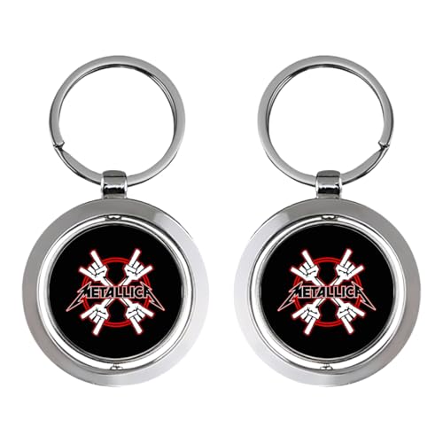 [BMMIMM] �L�[�z���_�[ Metallica ���^���J ��]�� �ی^ 360�x��] �L�[�����O ���^�� �ϋv�� �V���v�� �y�� �������h�~ �J���r�i �����Y ���f�B�[�X �ԗp �Ɨp �M�t�g �v���[���g