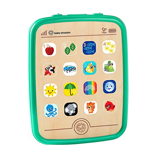 Baby Einstein, Hape Tableta táctil Madera Magic Touch , 6+ Meses