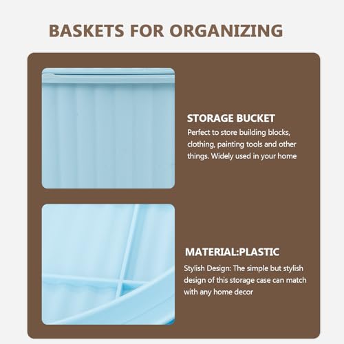 Bac à linge compact et résistant avec couvercle hermétique multifonction - 4