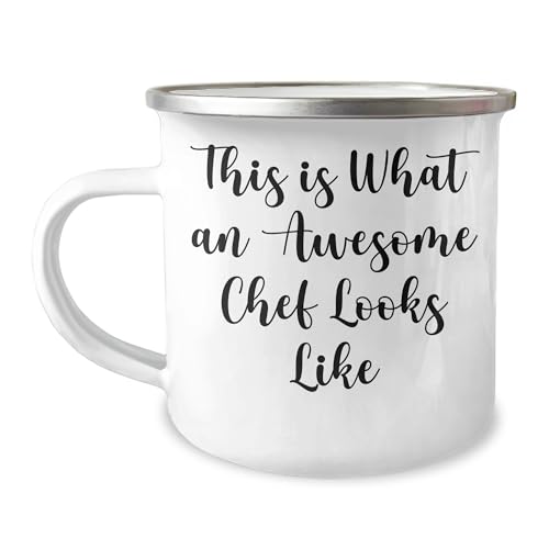 What an Awesome Chef Looks Like Birthday Camping Mug Gifts from Friends