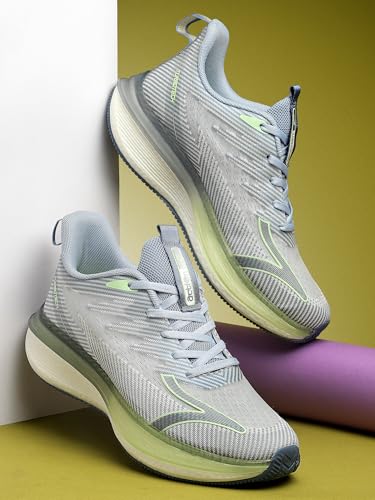 Image of Action | Athleo | TURBO-302 | Men's | Lace-Up | Running | Shoes | Trendy | Lightweight | Comfortable | Durable | Sports | Shoes