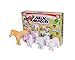 POPULAR PLAYTHINGS Magnetic Mix or Match Pastel Farm Animals Toy Play Set, 16 Pieces